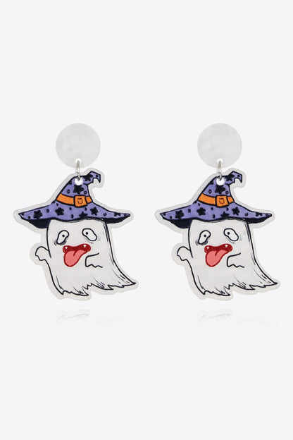 Halloween Theme Earrings Skeleton Ghost Pumpkin Earrings