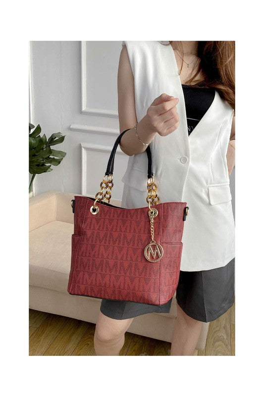 MKF Kissaten Milan M Signature Tote by Mia K