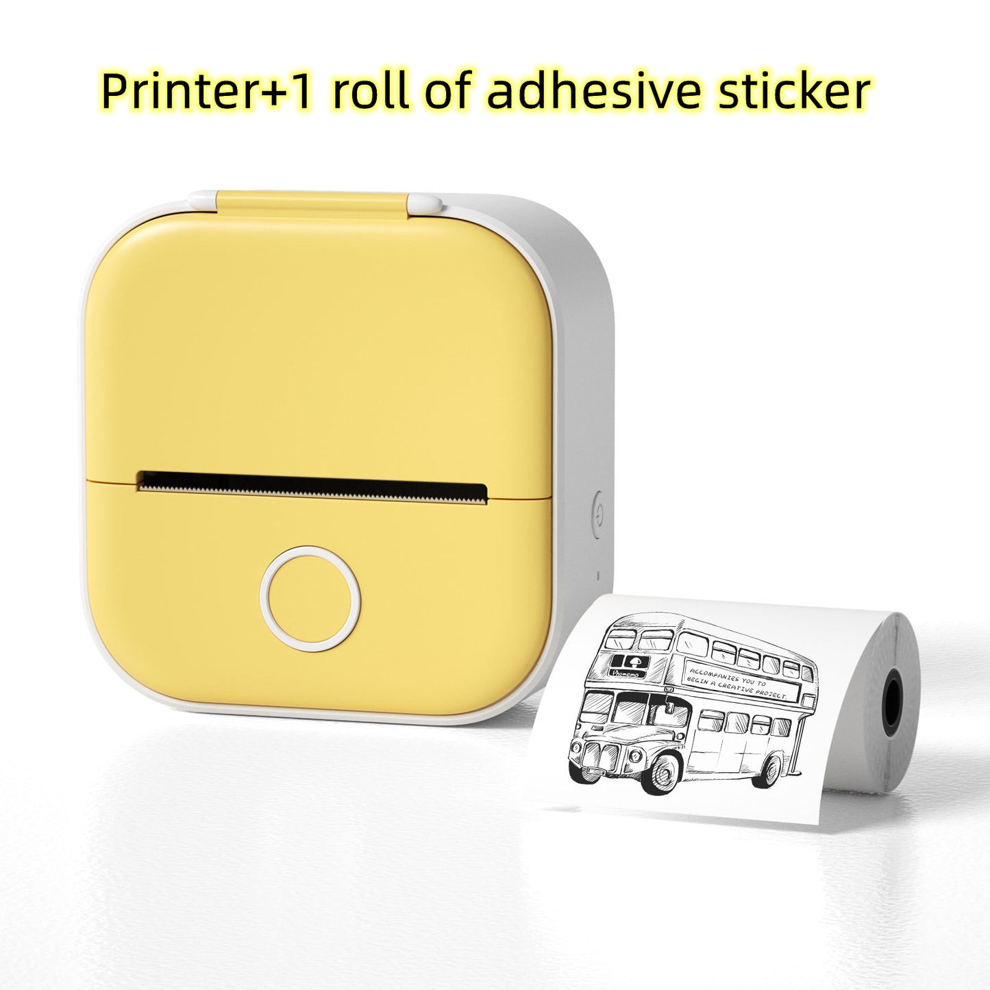 Portable Bluetooth Mini Thermal Label Printer Home Photo Printer Student Printer Bluetooth Mini Label Printer Price Tag